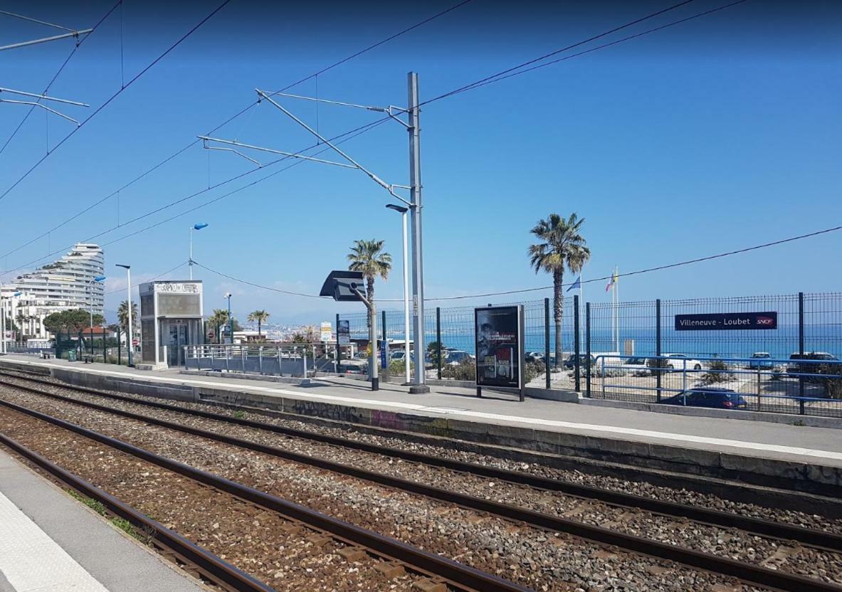 Venus - Climatise - Marina Baie Des Anges Lägenhet Villeneuve-Loubet Exteriör bild
